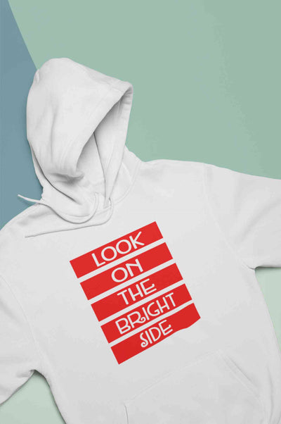 Look On The Bright Side Men Hoodies-FunkyTeesClub