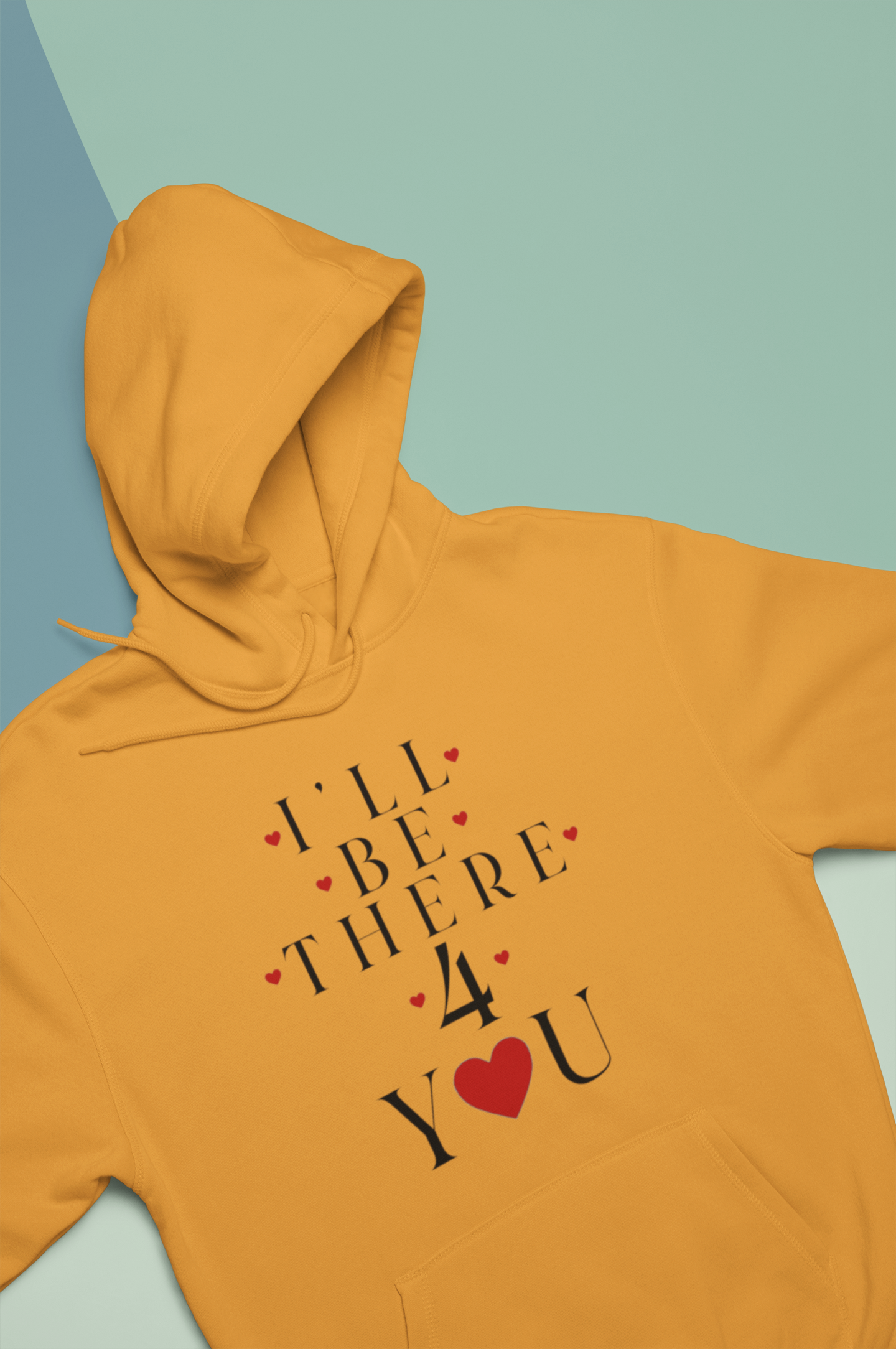 I Will Be There For U Couple Hoodie-FunkyTeesClub