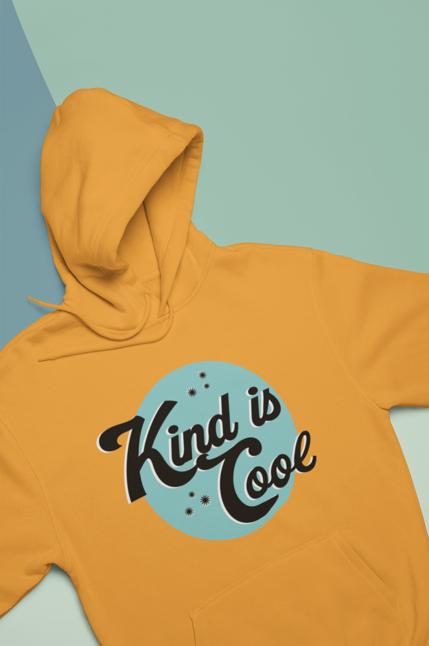 Kind Is Cool Couple Hoodie-FunkyTeesClub