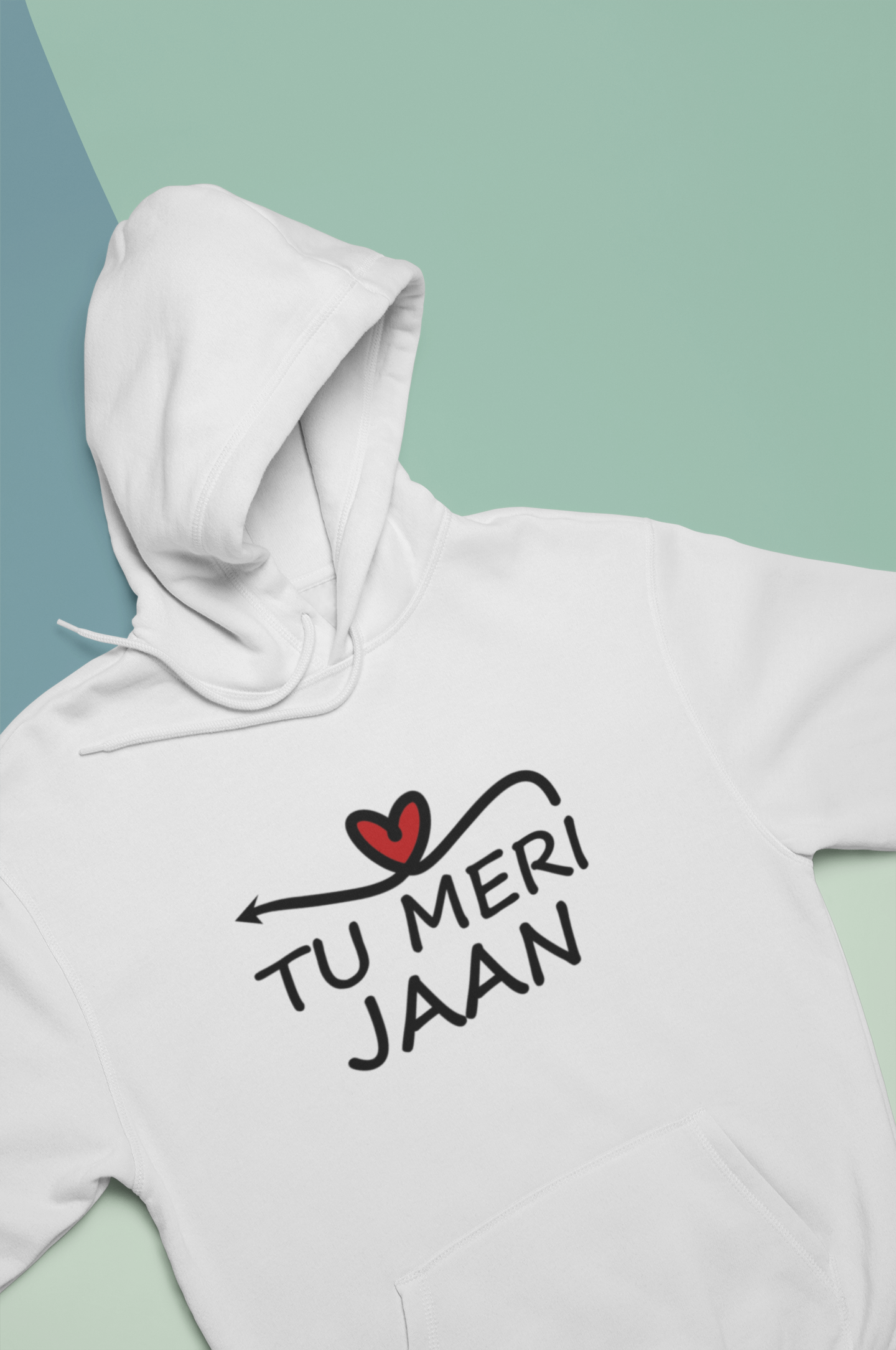 Ladaku Vimaan Couple Hoodie-FunkyTeesClub