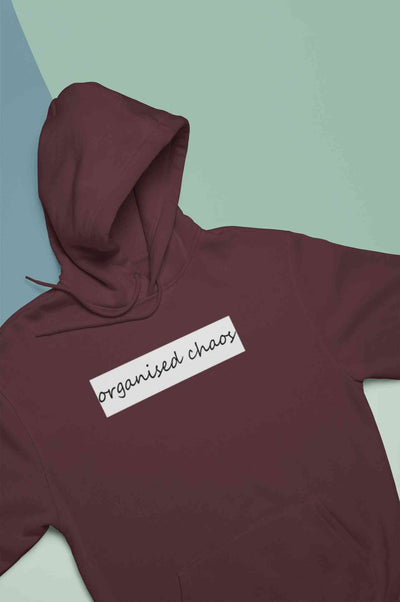Organised Chaos Men Hoodies-FunkyTeesClub