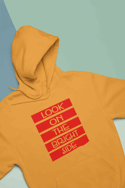 Look On The Bright Side Men Hoodies-FunkyTeesClub