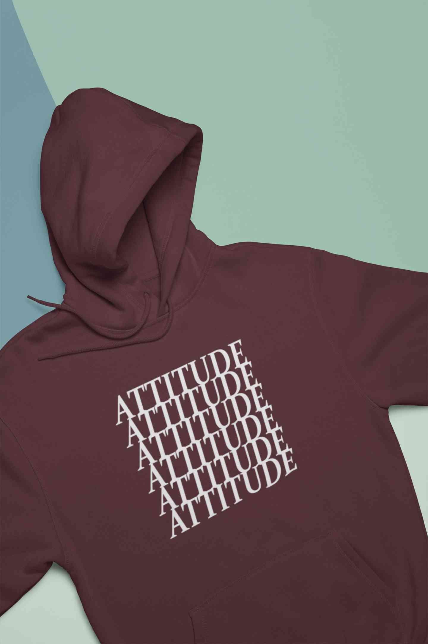 Attitude Men Hoodies-FunkyTeesClub