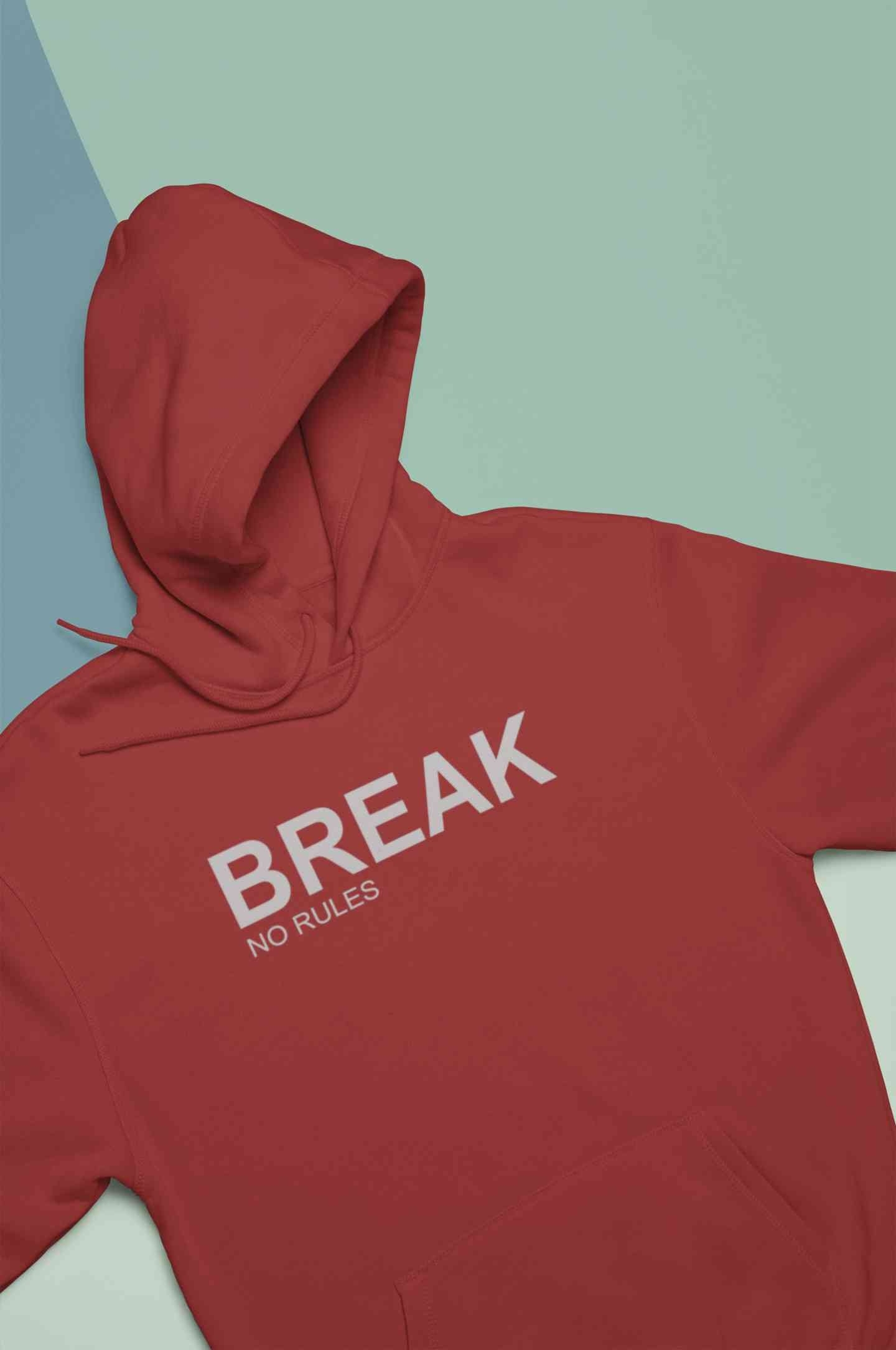 Break No Rules Men Hoodies-FunkyTeesClub