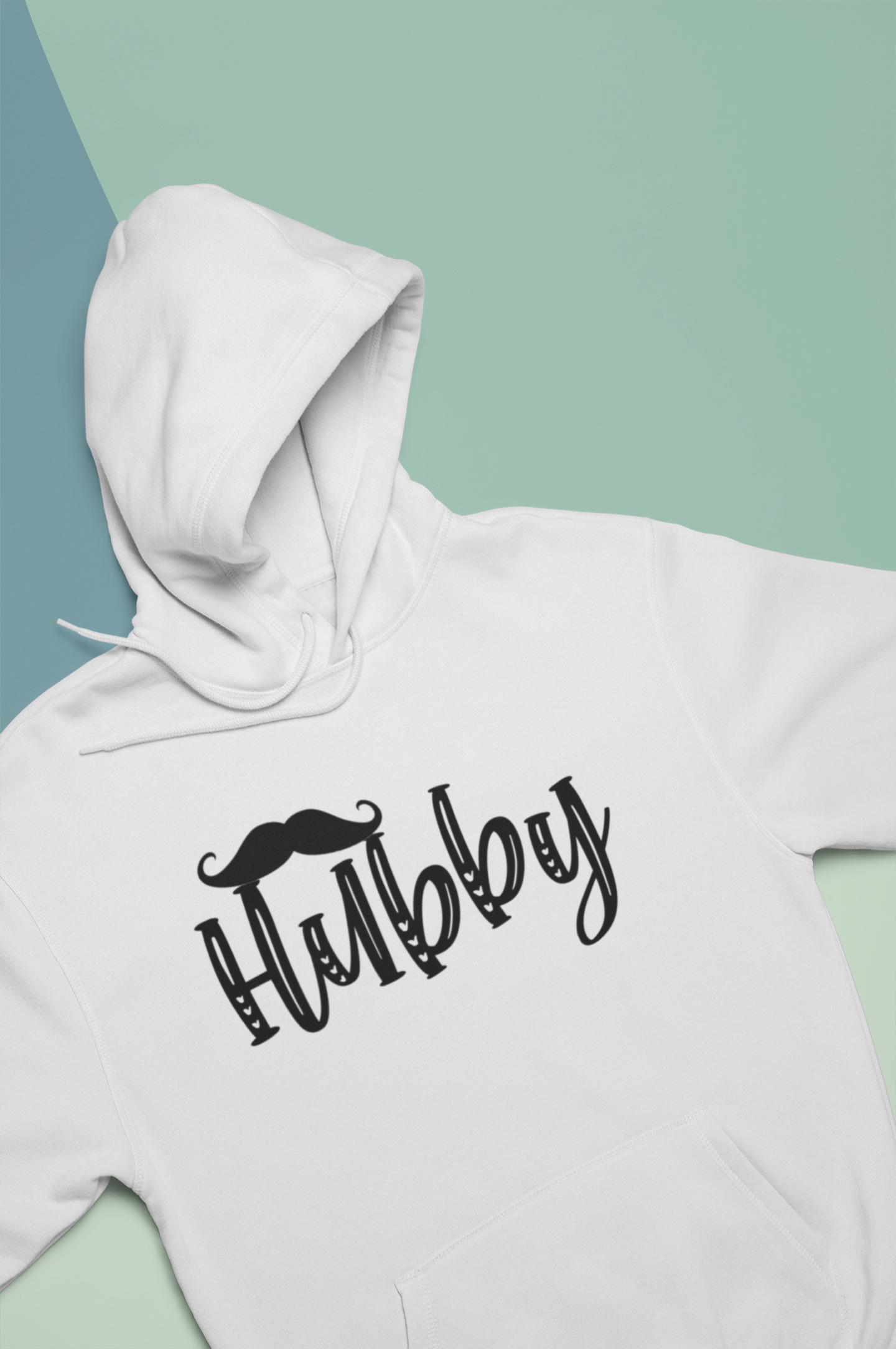 Hubby Wifey Couple Hoodie-FunkyTeesClub