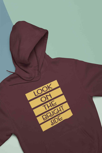 Look On The Bright Side Men Hoodies-FunkyTeesClub