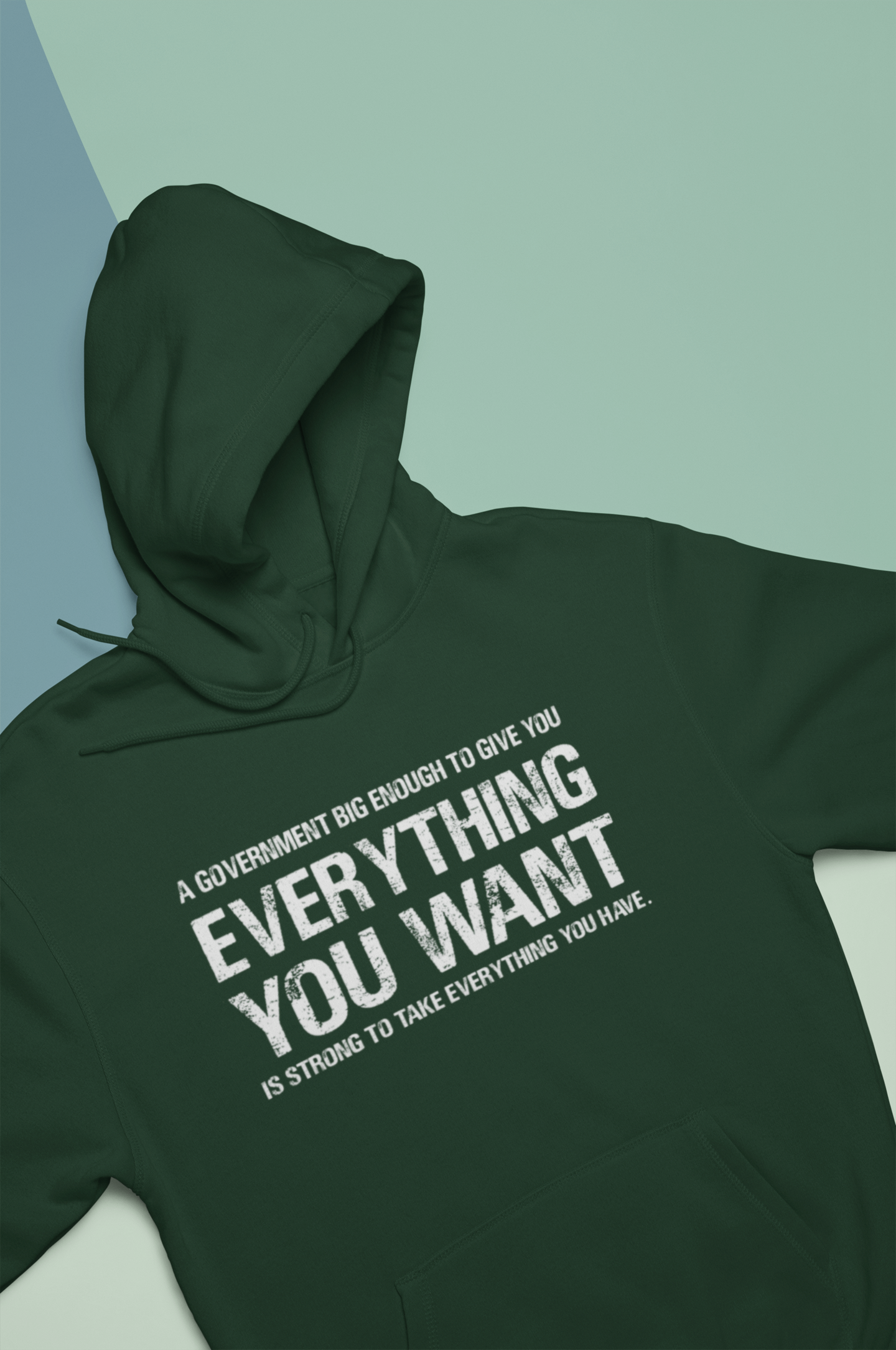 Libertarian Anti Socialism Government Political Philosophy Anti-Government Men Hoodies-FunkyTeesClub