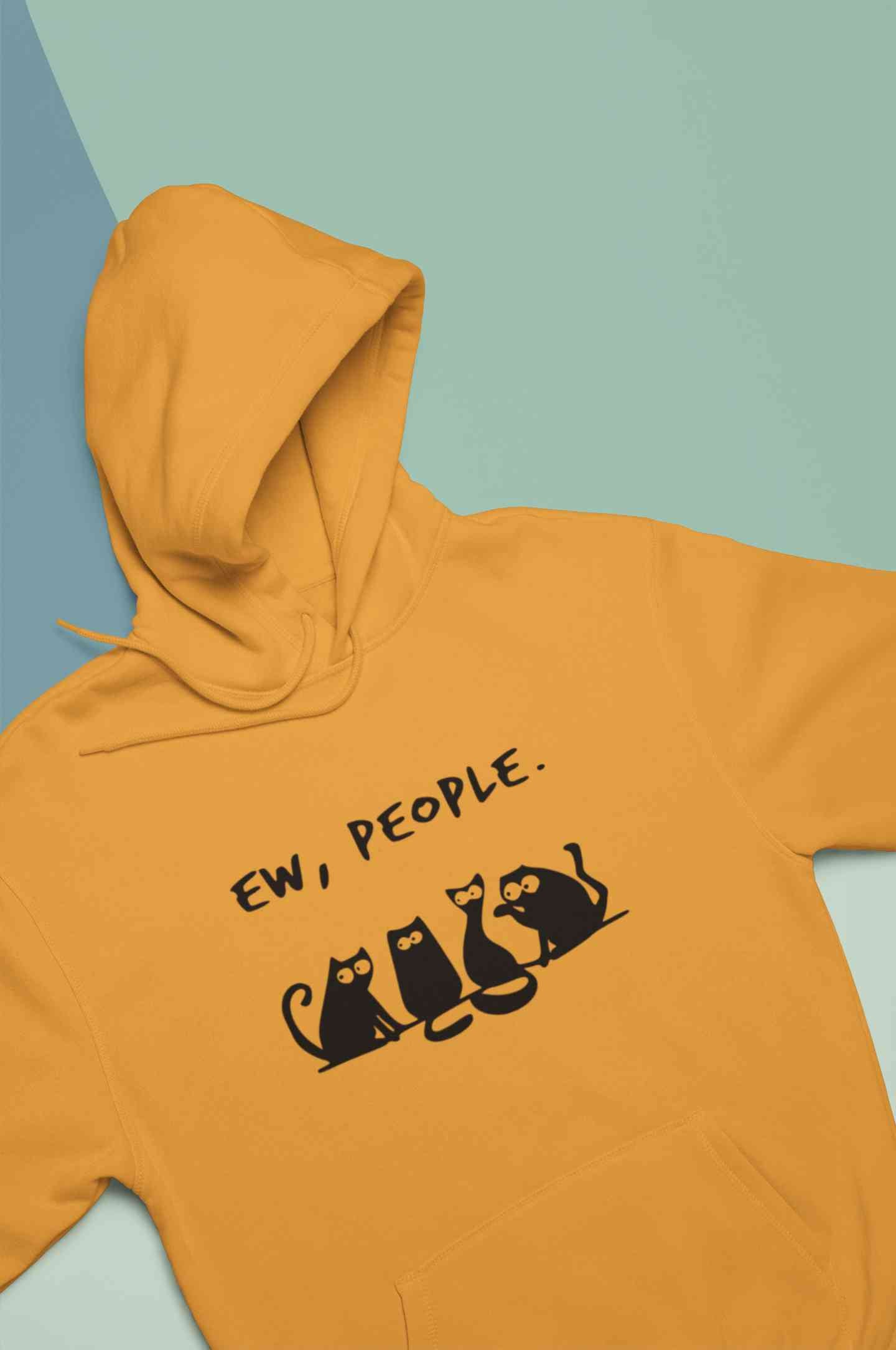 Ew People Hoodies for Women-FunkyTeesClub