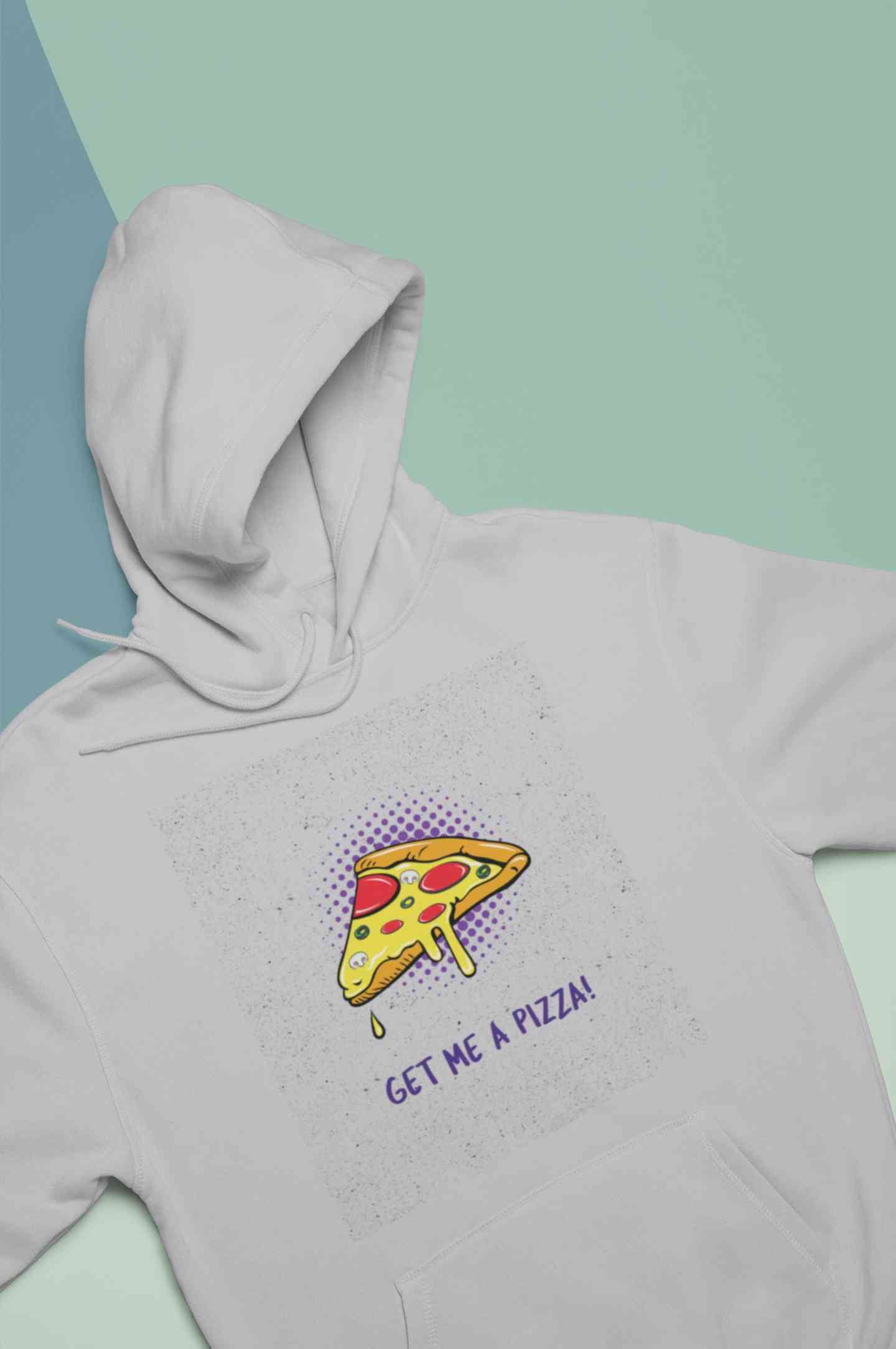 Get Me A Pizza Hoodies for Women-FunkyTeesClub