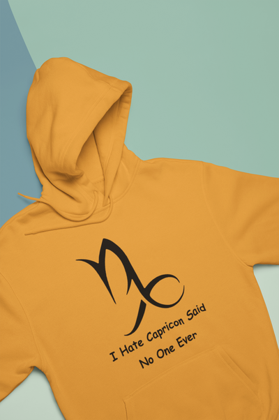 Capricon Zodiac Sign Hoodies for Women-FunkyTeesClub