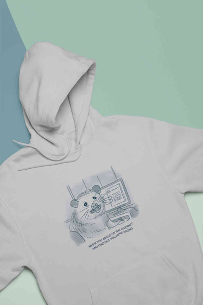 When You Argue On The Internet And Find Out You Were Wrong Funny Hoodies for Women-FunkyTeesClub
