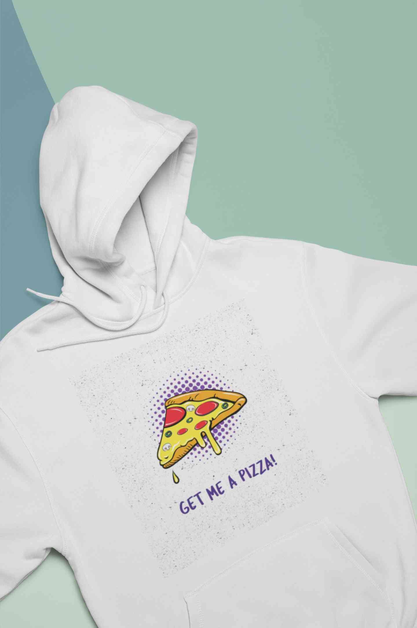 Get Me A Pizza Hoodies for Women-FunkyTeesClub