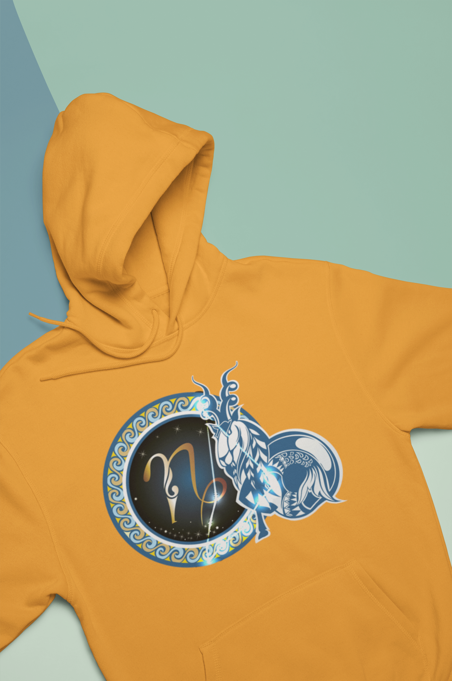 Capricon Zodiac Sign Men Hoodies-FunkyTeesClub