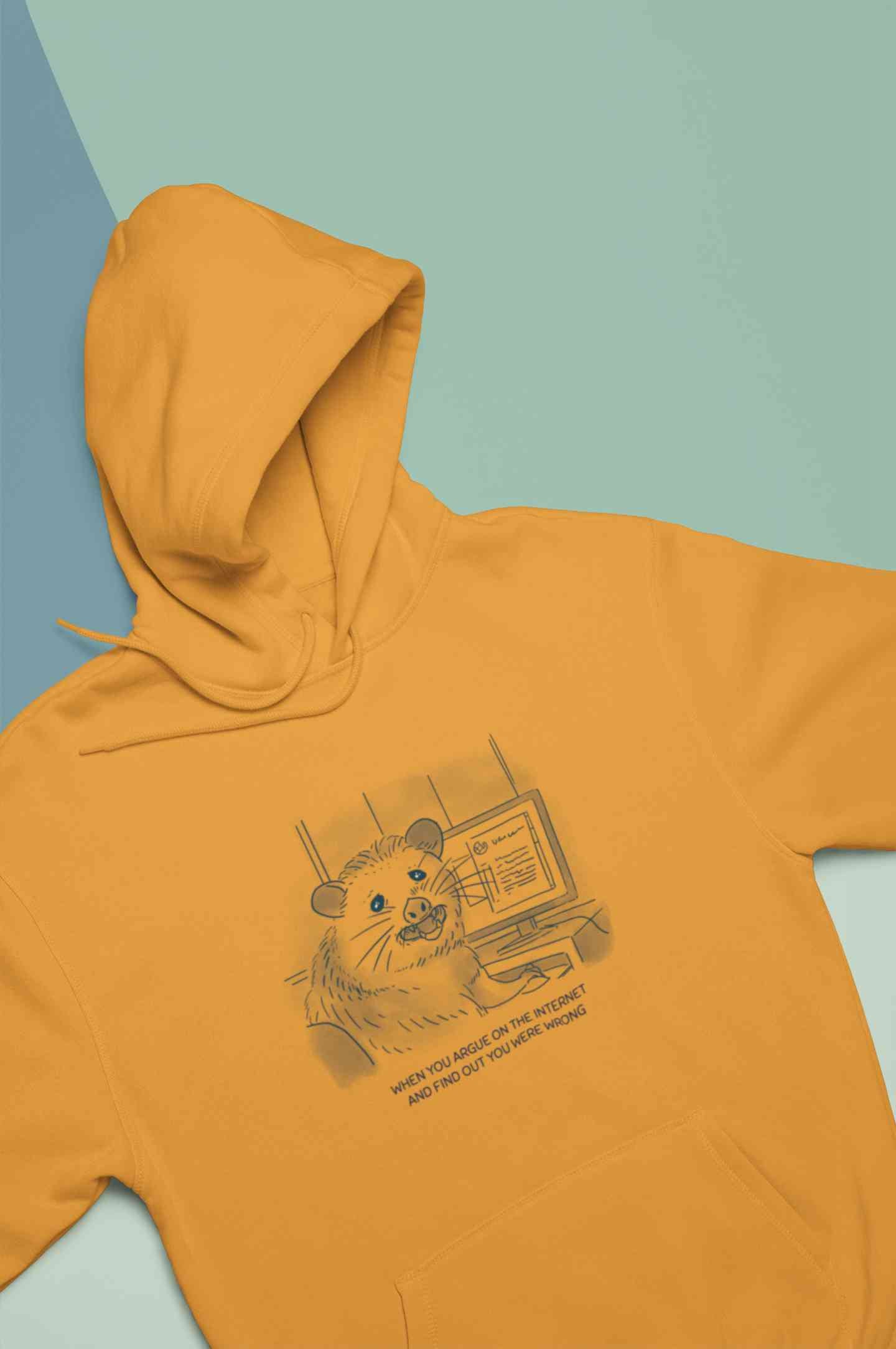 When You Argue On The Internet And Find Out You Were Wrong Funny Men Hoodies-FunkyTeesClub