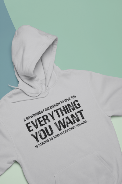 Libertarian Anti Socialism Government Political Philosophy Anti-Government Men Hoodies-FunkyTeesClub
