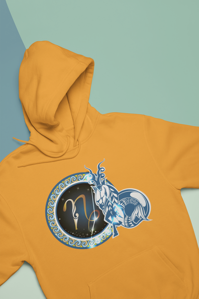 Capricon Zodiac Sign Hoodies for Women-FunkyTeesClub