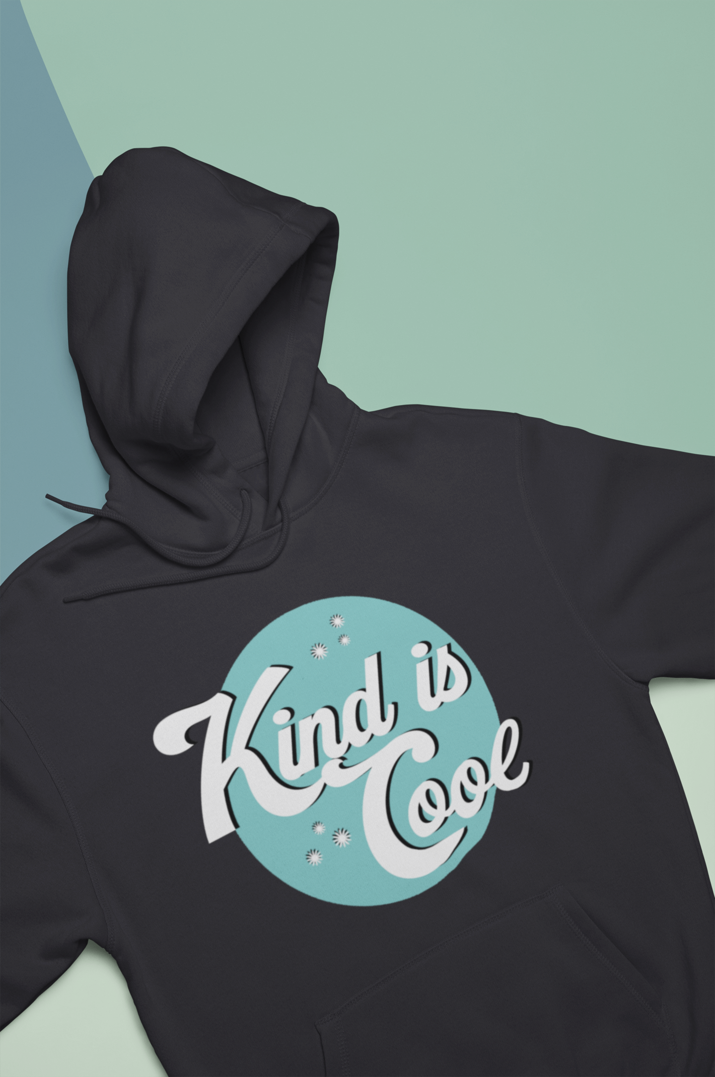 Kind Is Cool Couple Hoodie-FunkyTeesClub