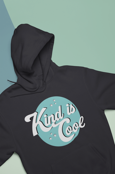 Kind Is Cool Couple Hoodie-FunkyTeesClub