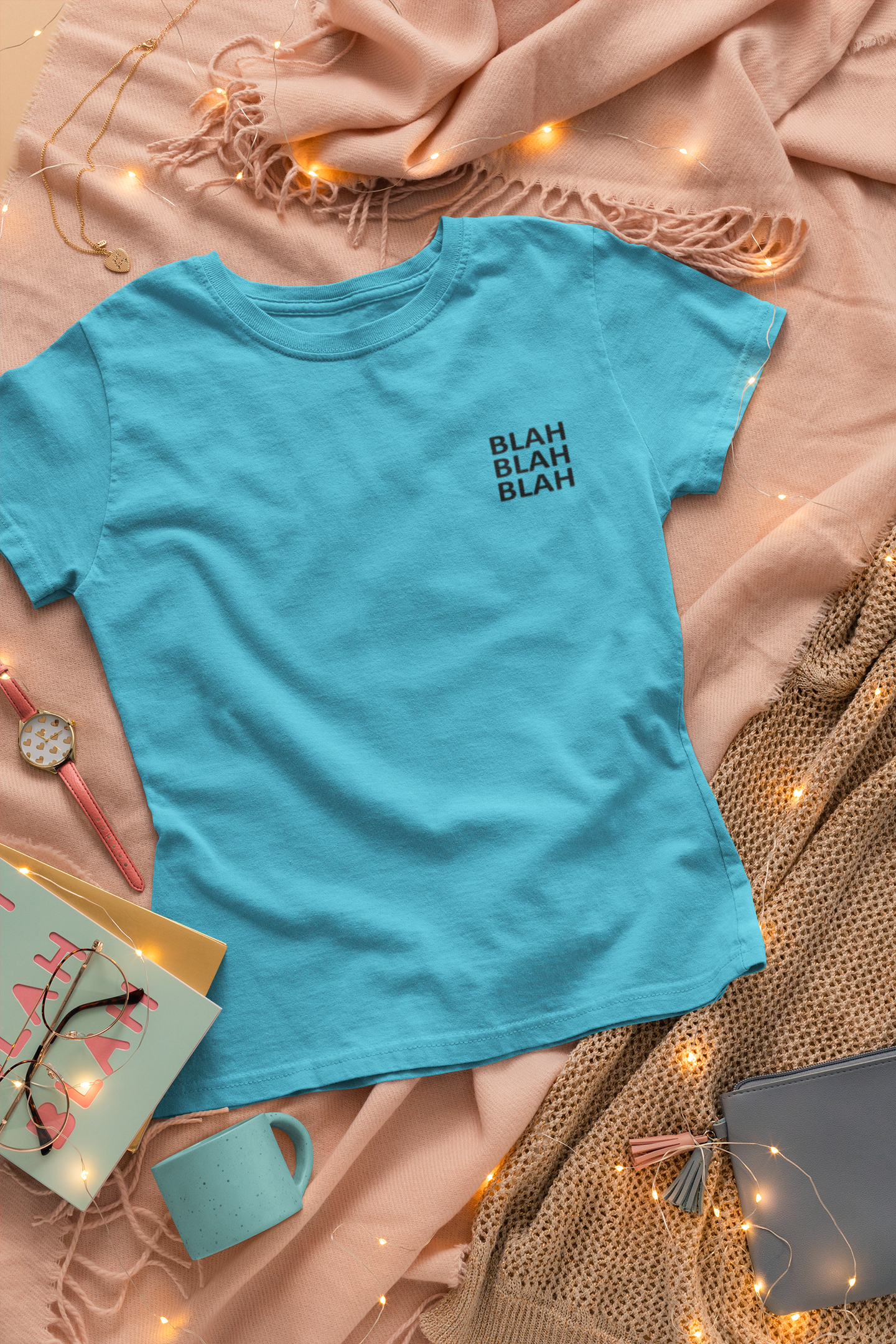 Blah Karishma Kapoor Celebrity T-shirt- FunkyTeesClub