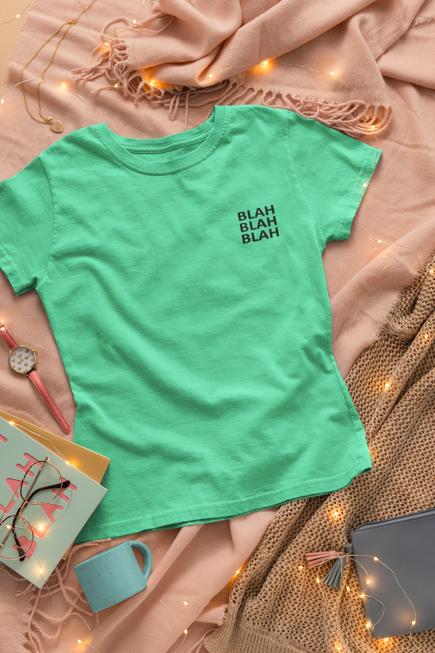 Blah Karishma Kapoor Celebrity T-shirt- FunkyTeesClub