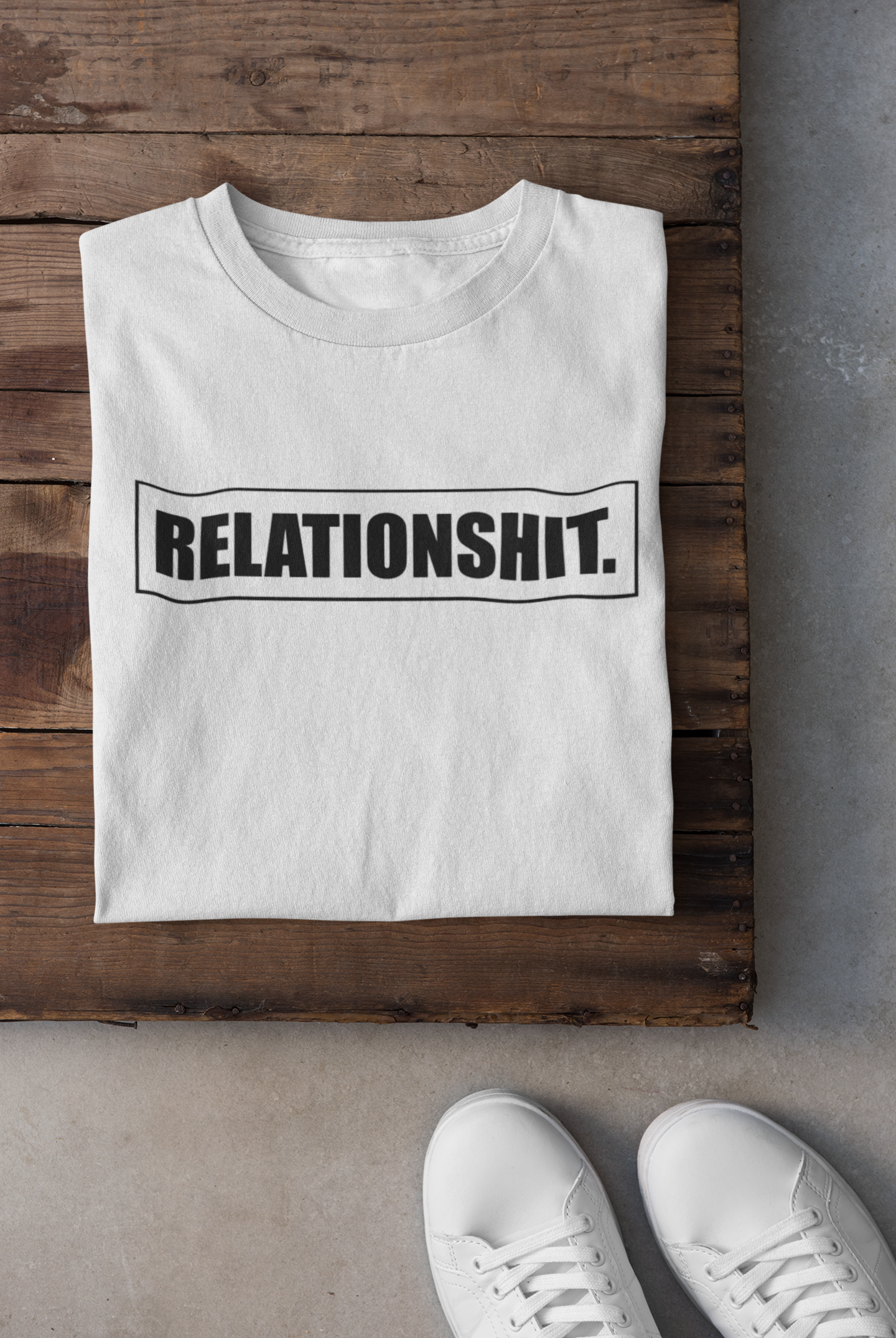 Relation sh*t Women Half Sleeves T-shirt- FunkyTeesClub
