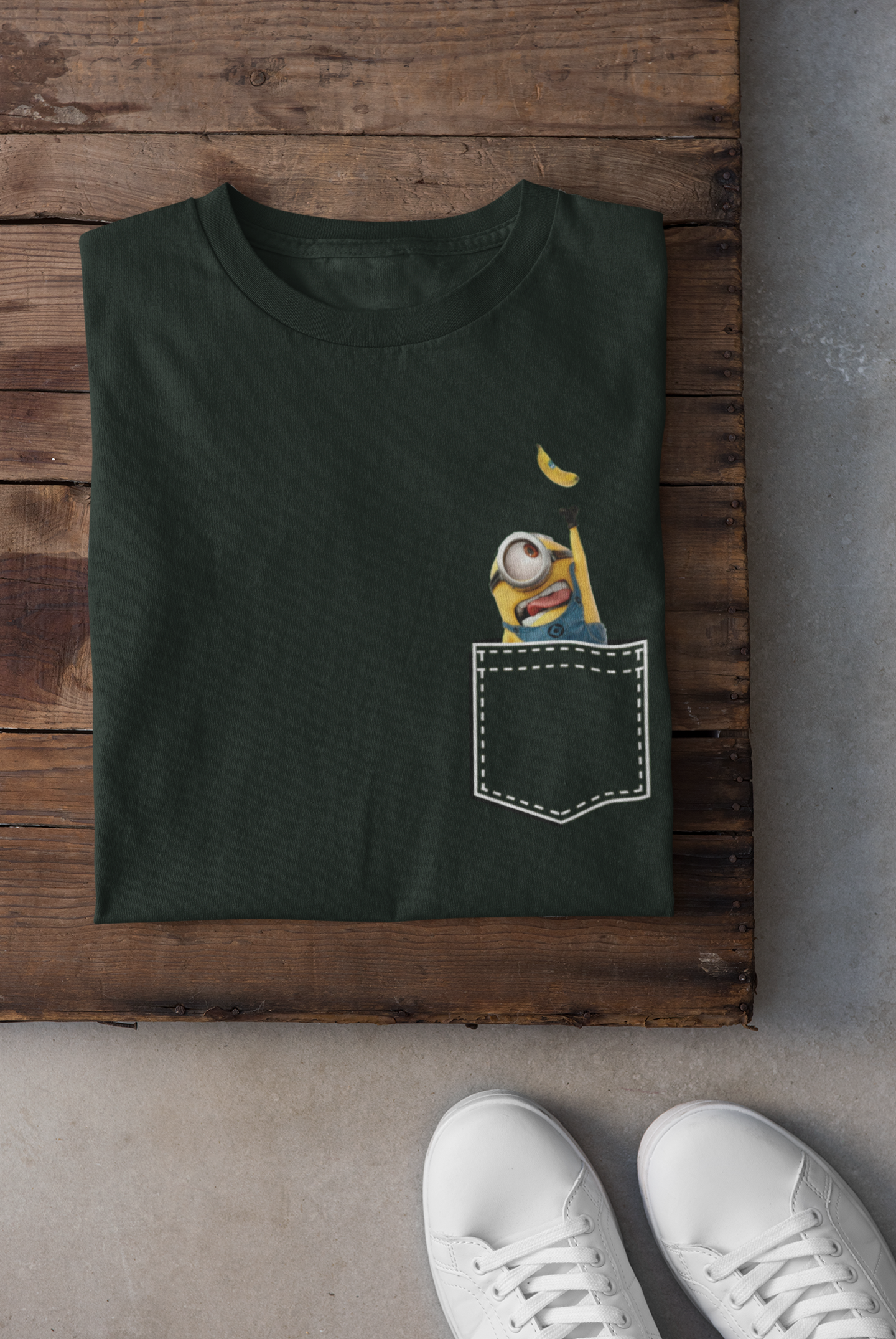 Minions Mens Half Sleeves T-shirt- FunkyTeesClub