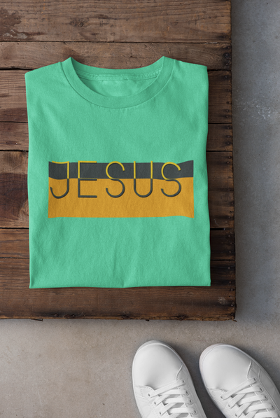 Jesus Mens Half Sleeves T-shirt- FunkyTeesClub