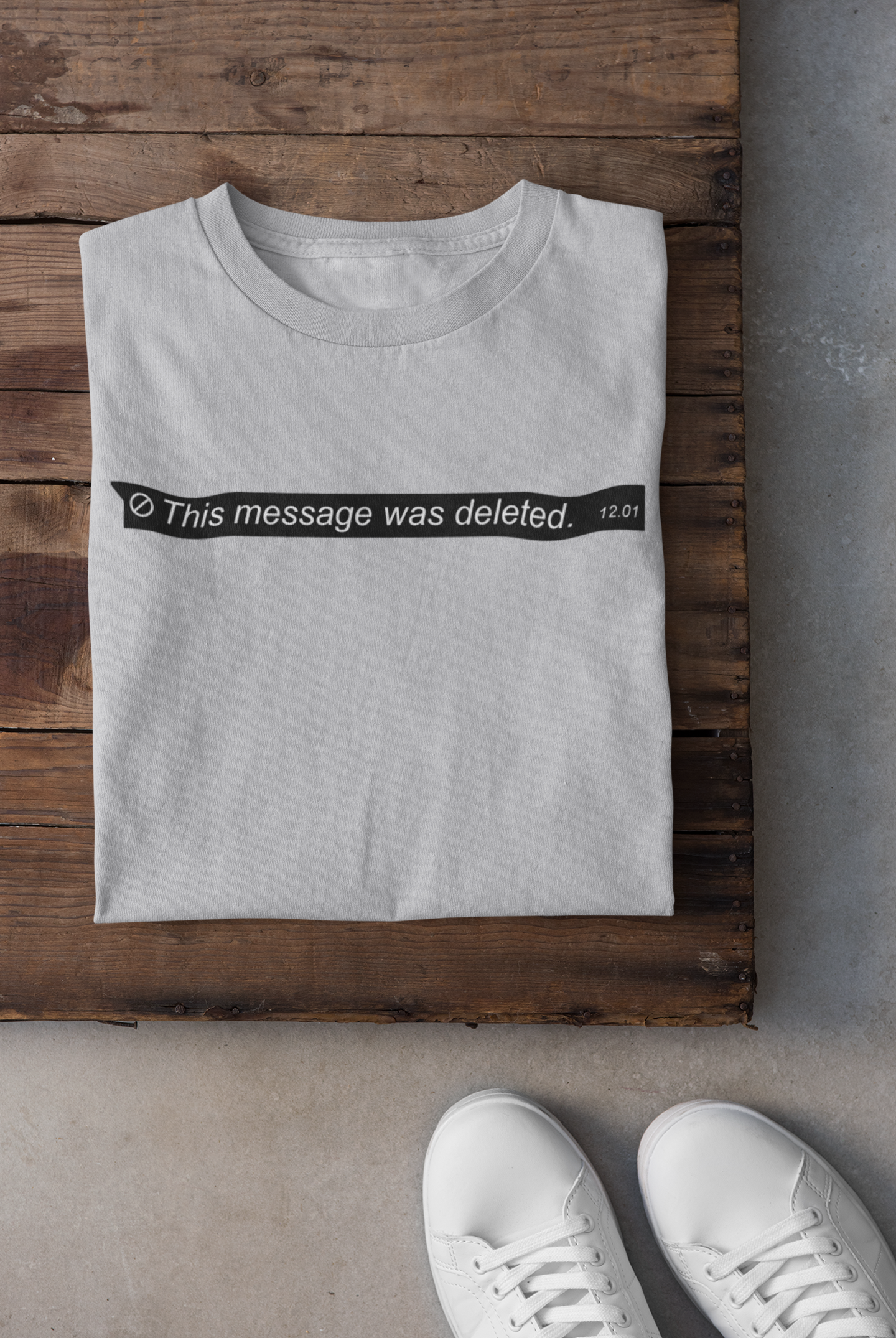 This Message Was Deleted Women Half Sleeves T-shirt- FunkyTeesClub