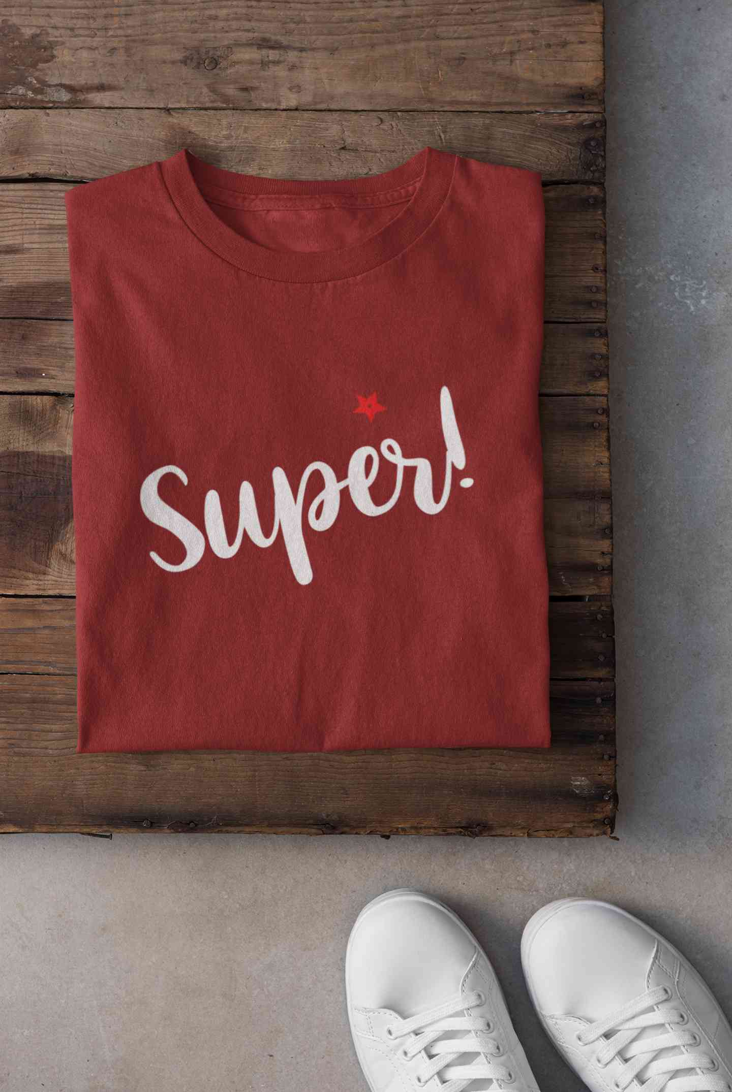 Superstar Mens Half Sleeves T-shirt- FunkyTeesClub