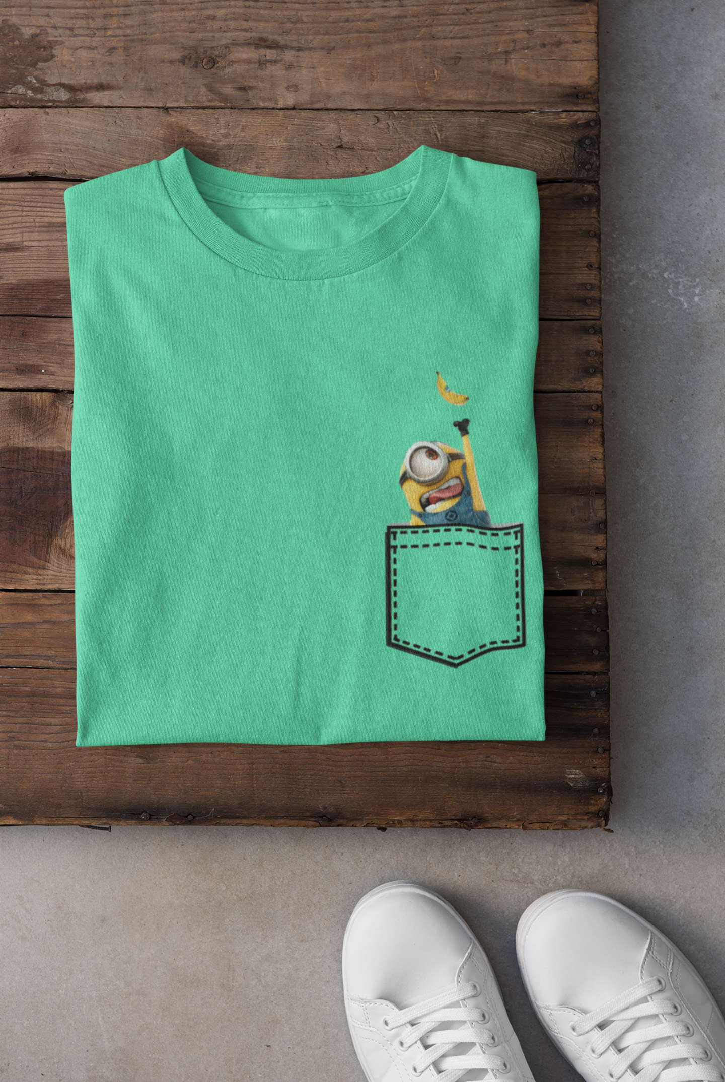 Minions Mens Half Sleeves T-shirt- FunkyTeesClub