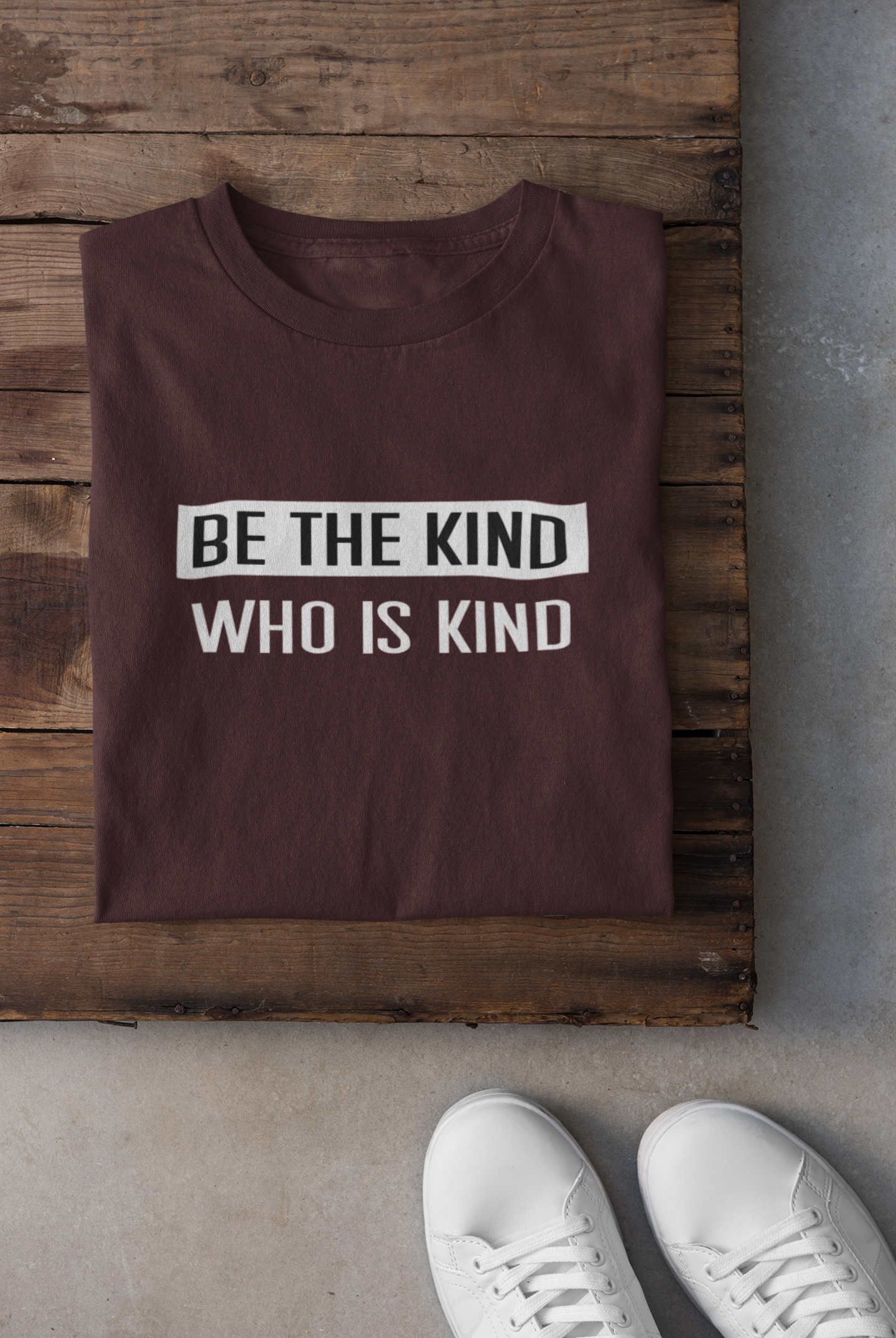 Be The Kind Who Is Kind Anushka Sharma Celebrity T-shirt- FunkyTeesClub
