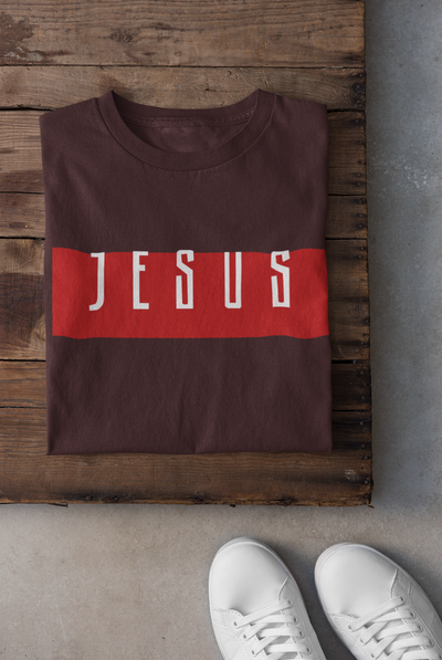 Jesus Mens Half Sleeves T-shirt- FunkyTeesClub