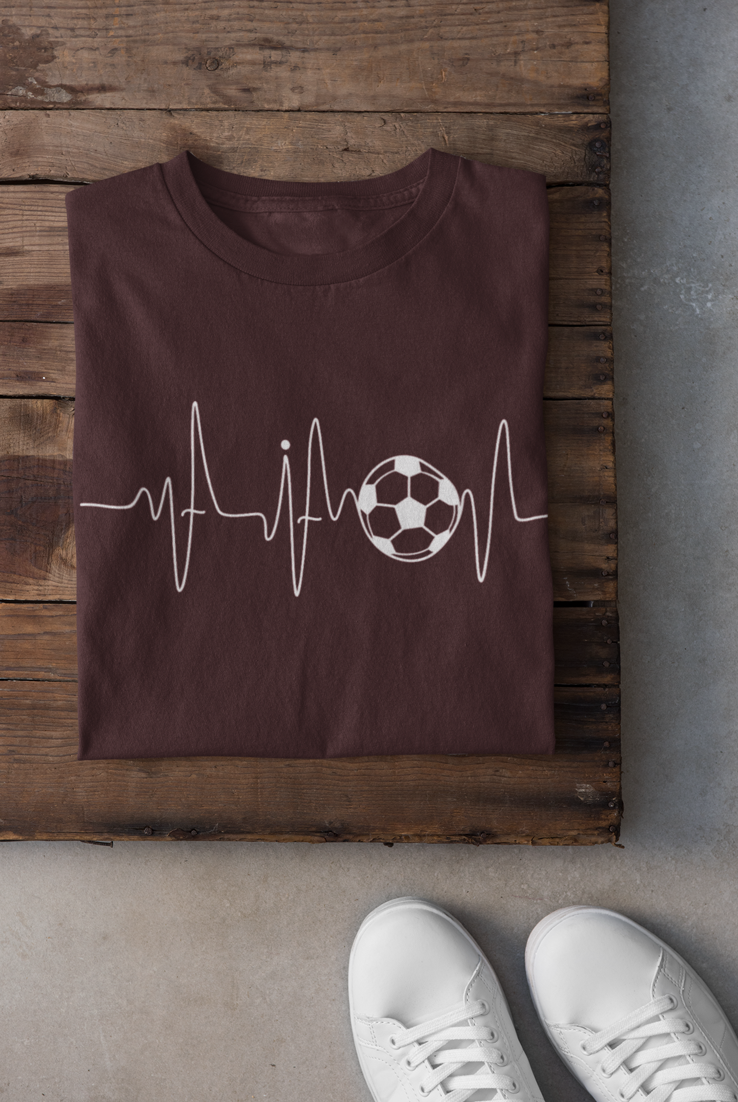 Fifa Heartbeat Women Half Sleeves T-shirt- FunkyTeesClub
