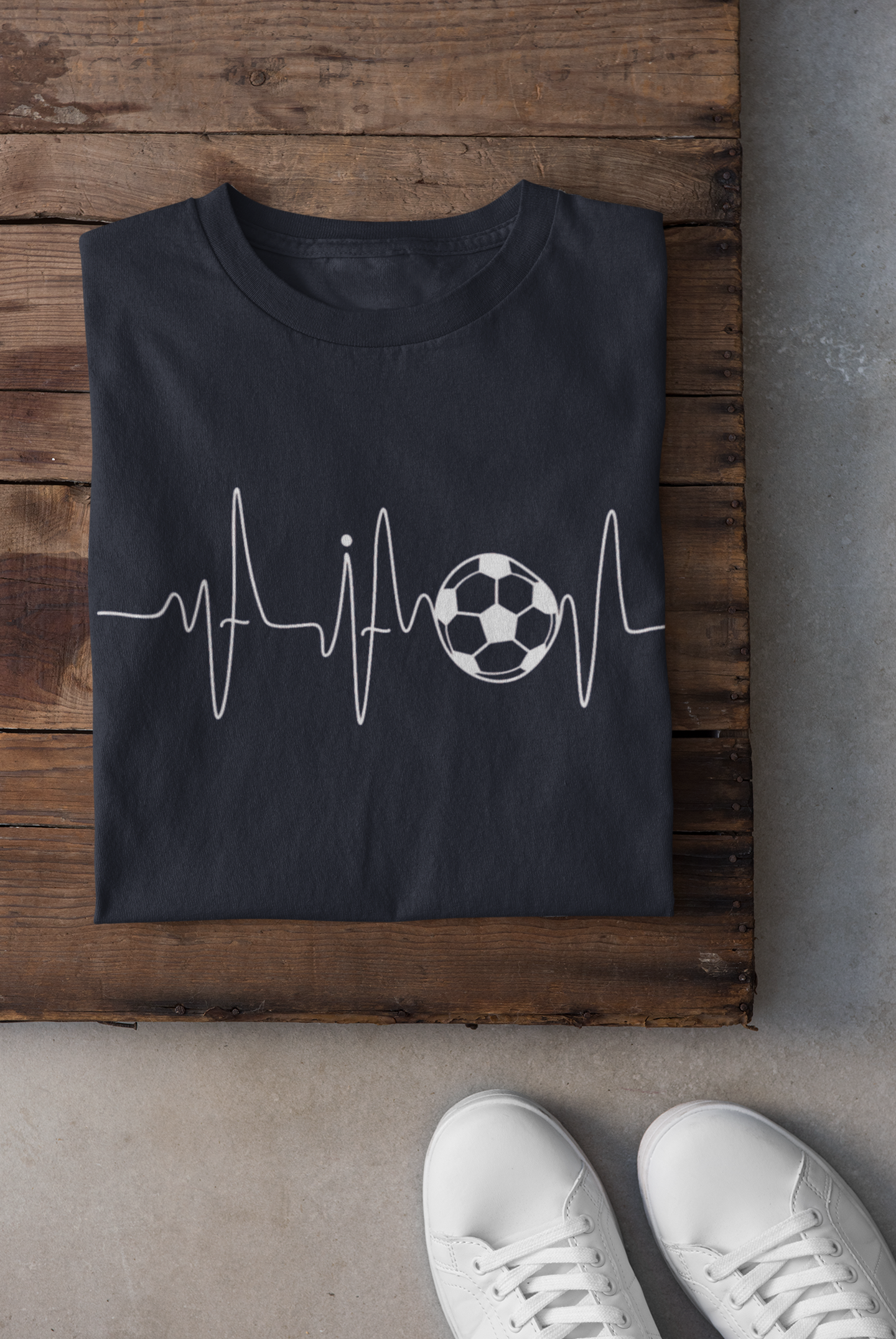 Fifa Heartbeat Mens Half Sleeves T-shirt- FunkyTeesClub