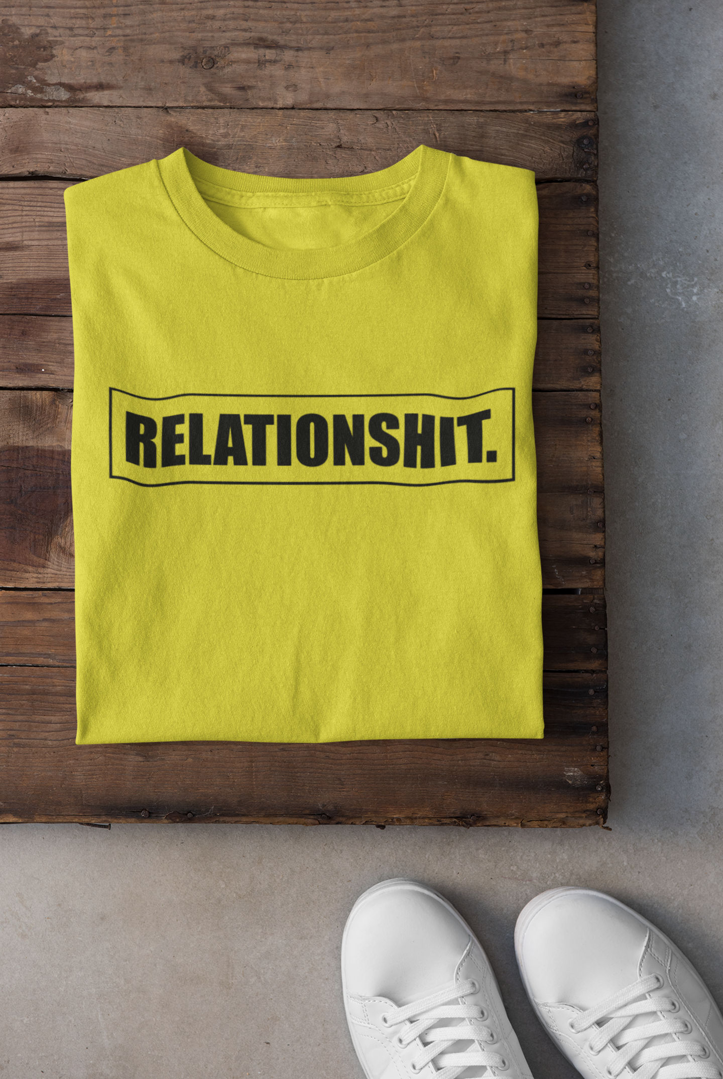 Relation sh*t Mens Half Sleeves T-shirt- FunkyTeesClub