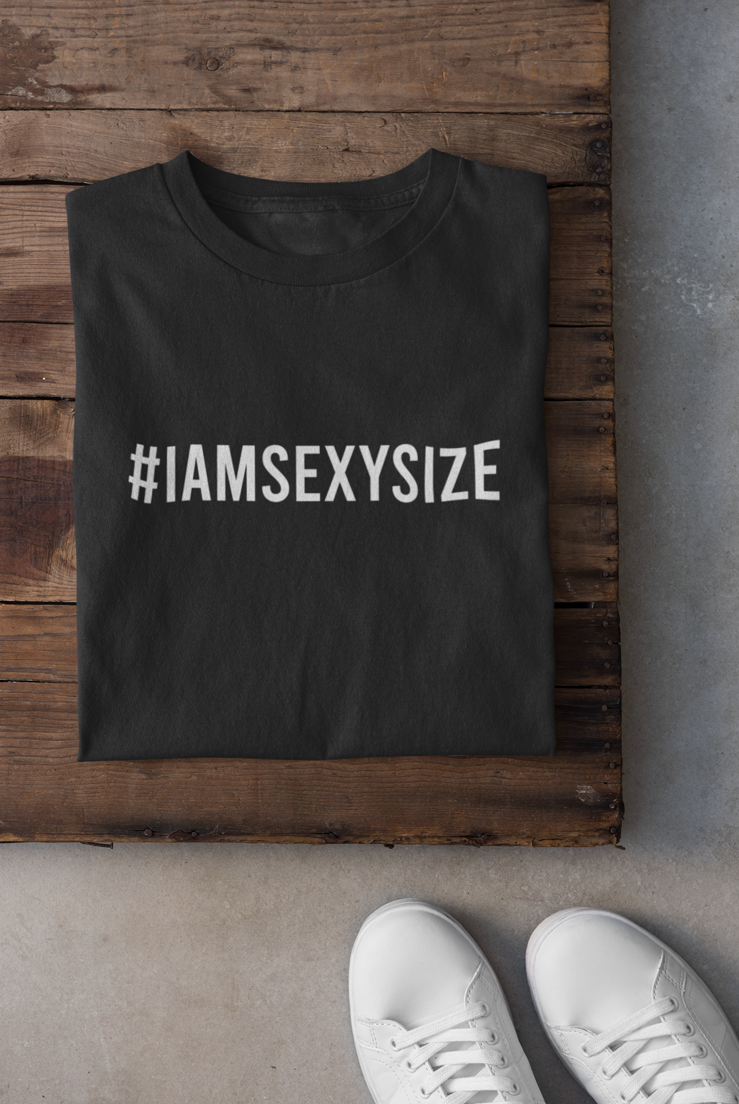 I Am A Sexy Size Mens Half Sleeves T-shirt- FunkyTeesClub