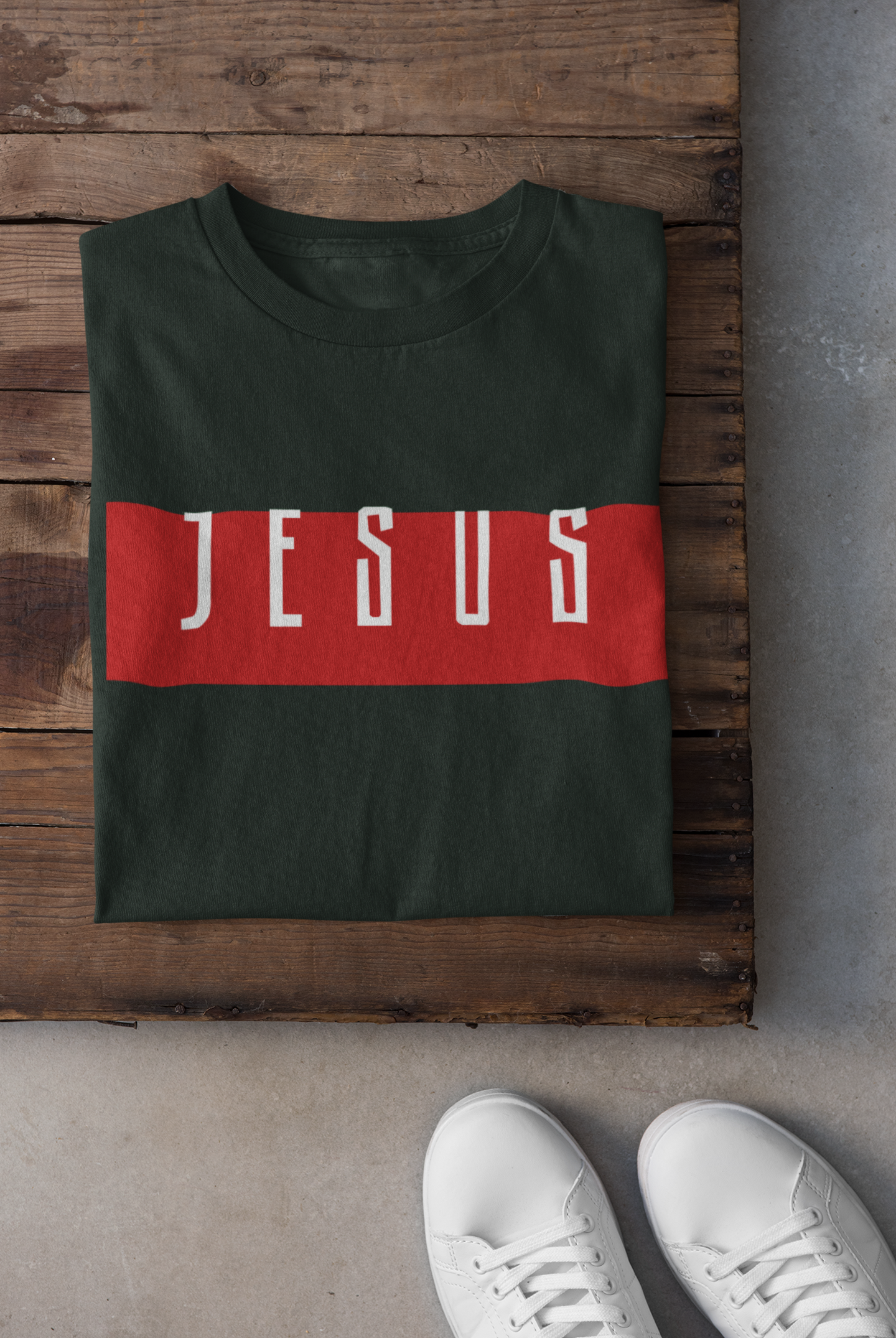 Jesus Mens Half Sleeves T-shirt- FunkyTeesClub