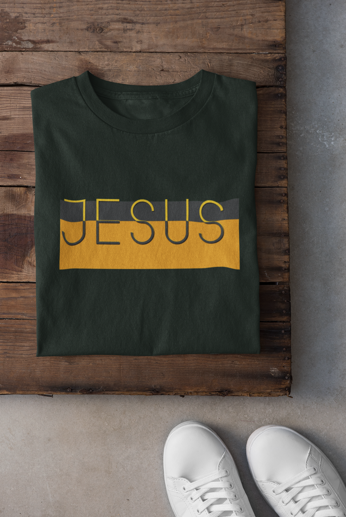 Jesus Mens Half Sleeves T-shirt- FunkyTeesClub