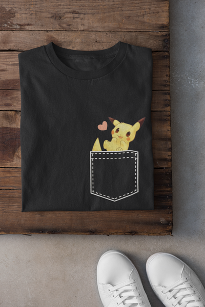 Pokémon Mens Half Sleeves T-shirt- FunkyTeesClub