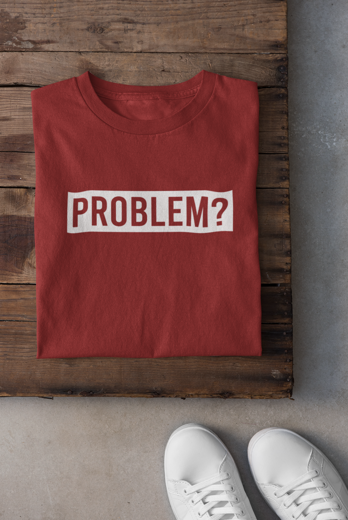 Problem Mens Half Sleeves T-shirt- FunkyTeesClub
