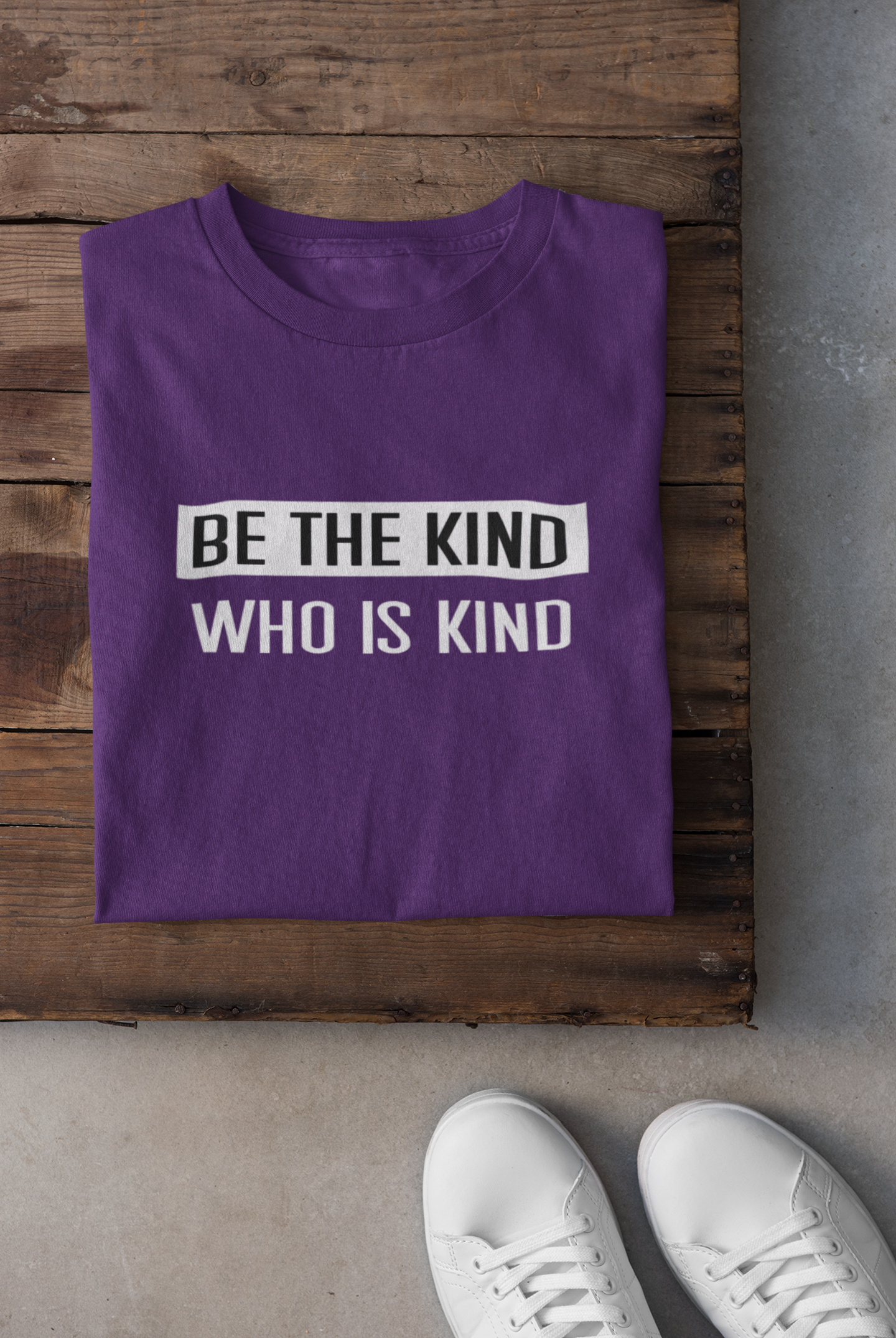 Be The Kind Who Is Kind Anushka Sharma Celebrity T-shirt- FunkyTeesClub