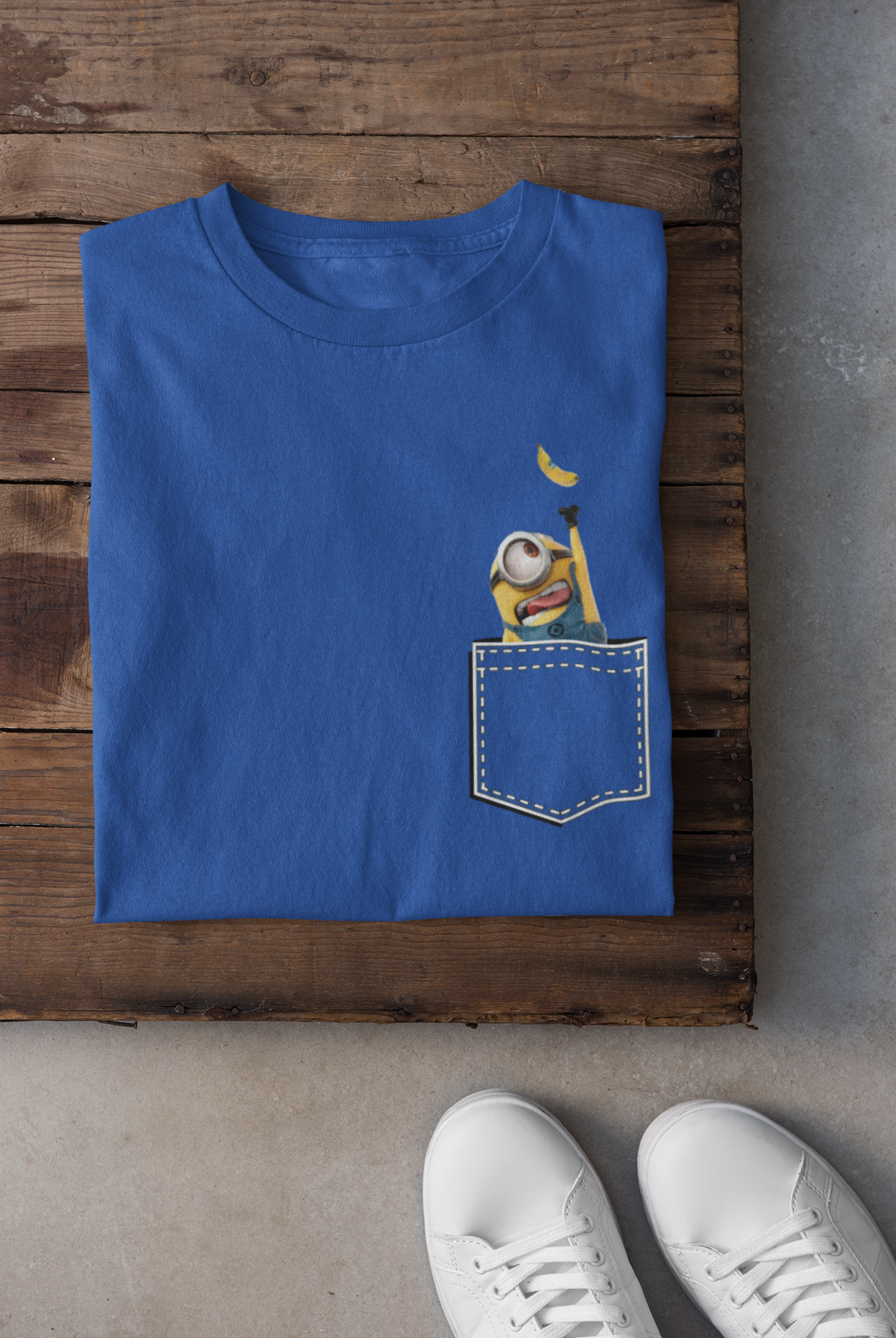 Minions Mens Half Sleeves T-shirt- FunkyTeesClub