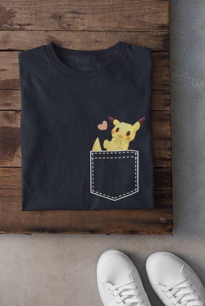 Pokémon Mens Half Sleeves T-shirt- FunkyTeesClub