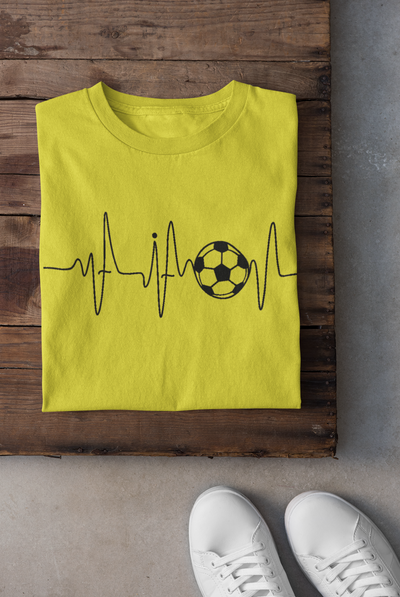 Fifa Heartbeat Mens Half Sleeves T-shirt- FunkyTeesClub