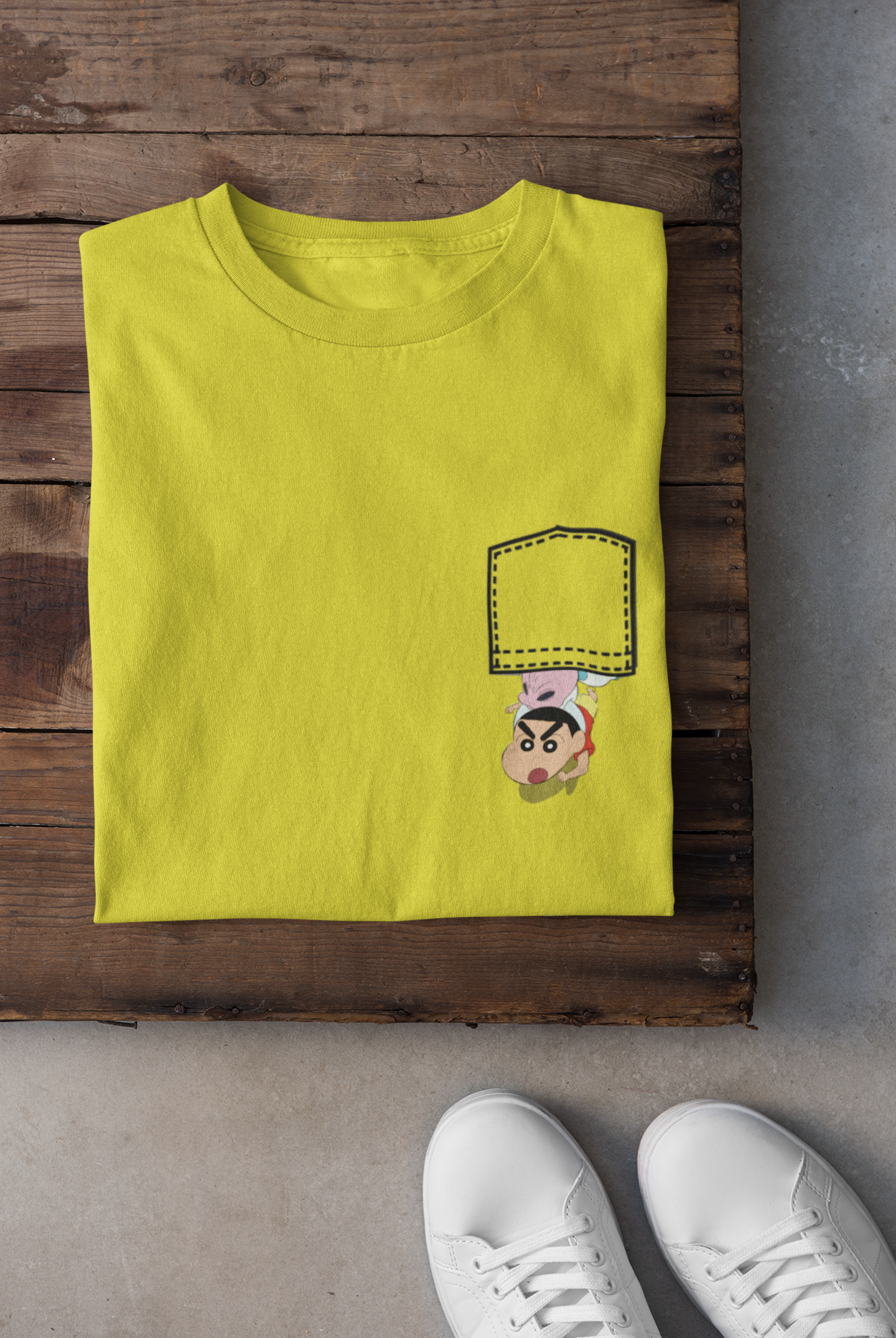 Shin Chan Women Half Sleeves T-shirt- FunkyTeesClub