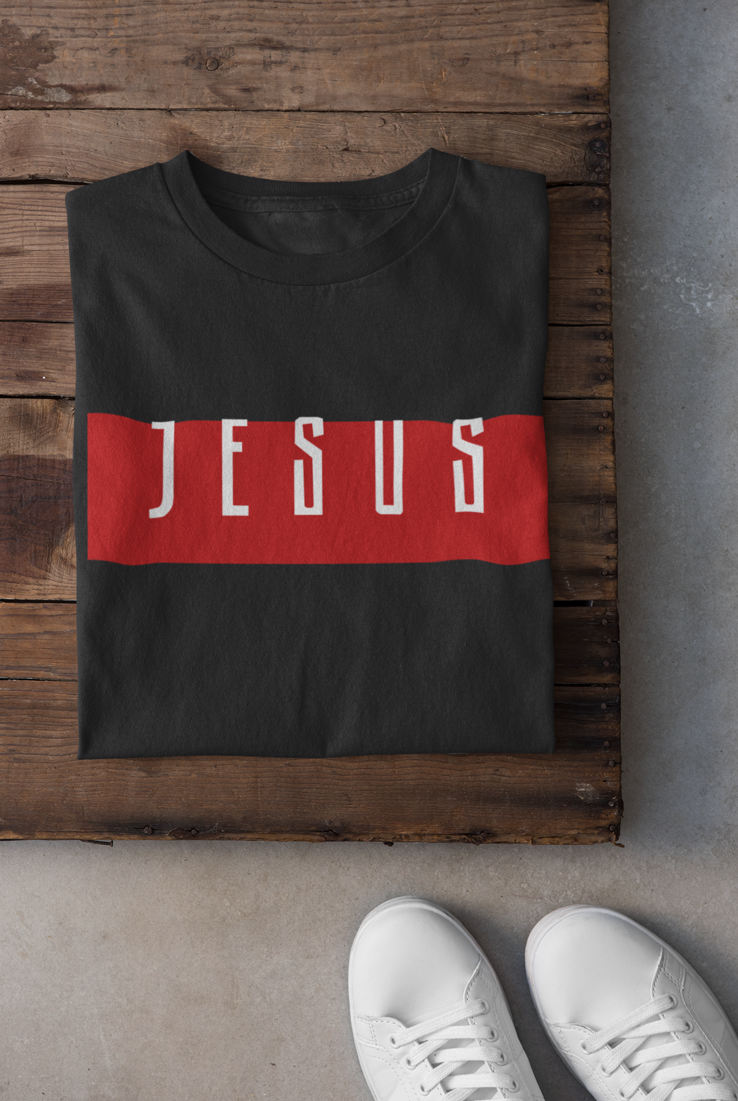 Jesus Mens Half Sleeves T-shirt- FunkyTeesClub