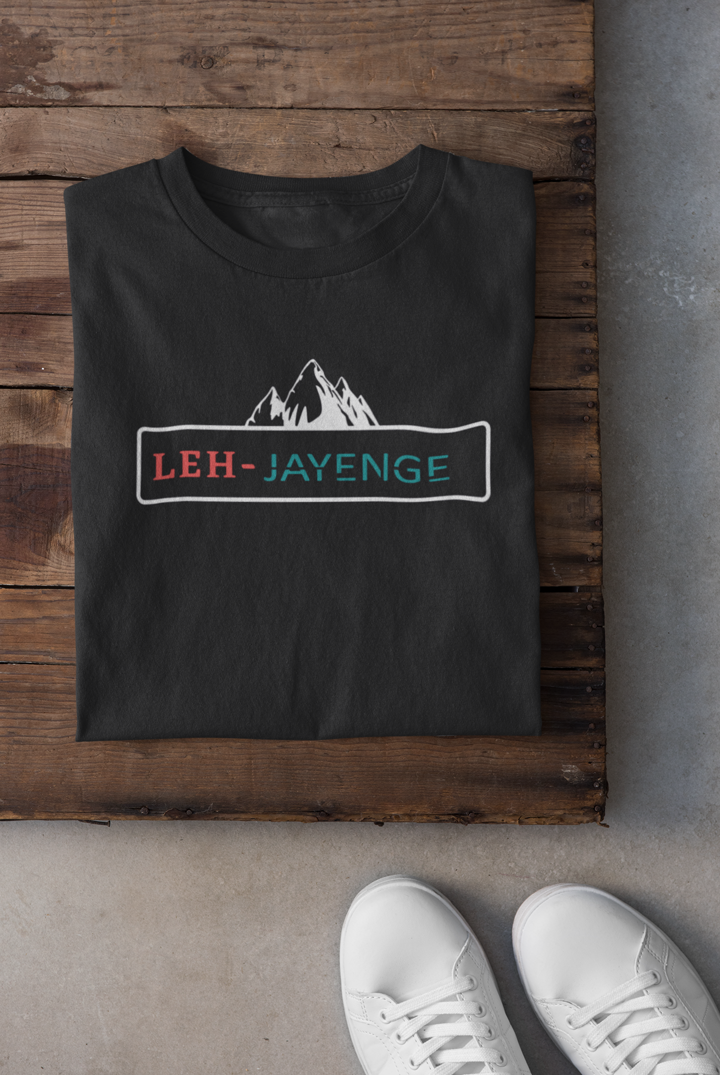 Leh Jayenge Mens Half Sleeves T-shirt- FunkyTeesClub