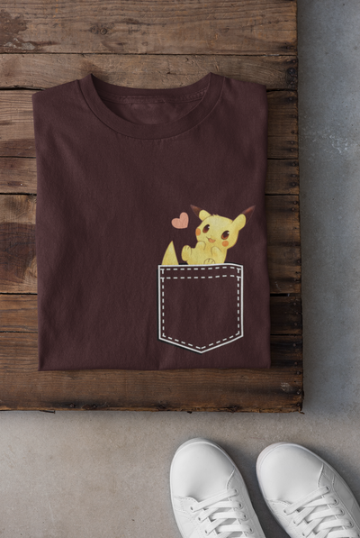 Pokémon Women Half Sleeves T-shirt- FunkyTeesClub
