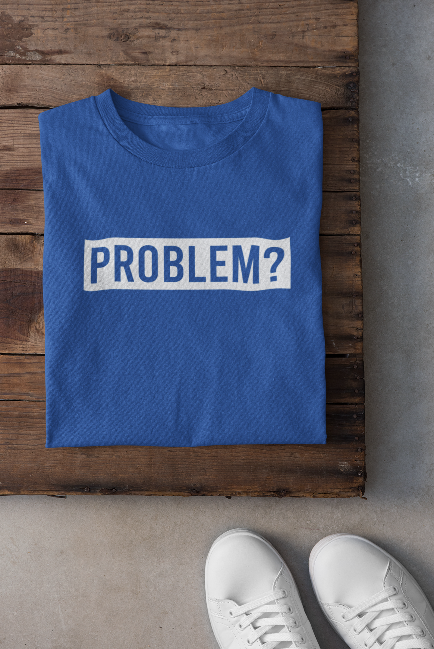 Problem Mens Half Sleeves T-shirt- FunkyTeesClub