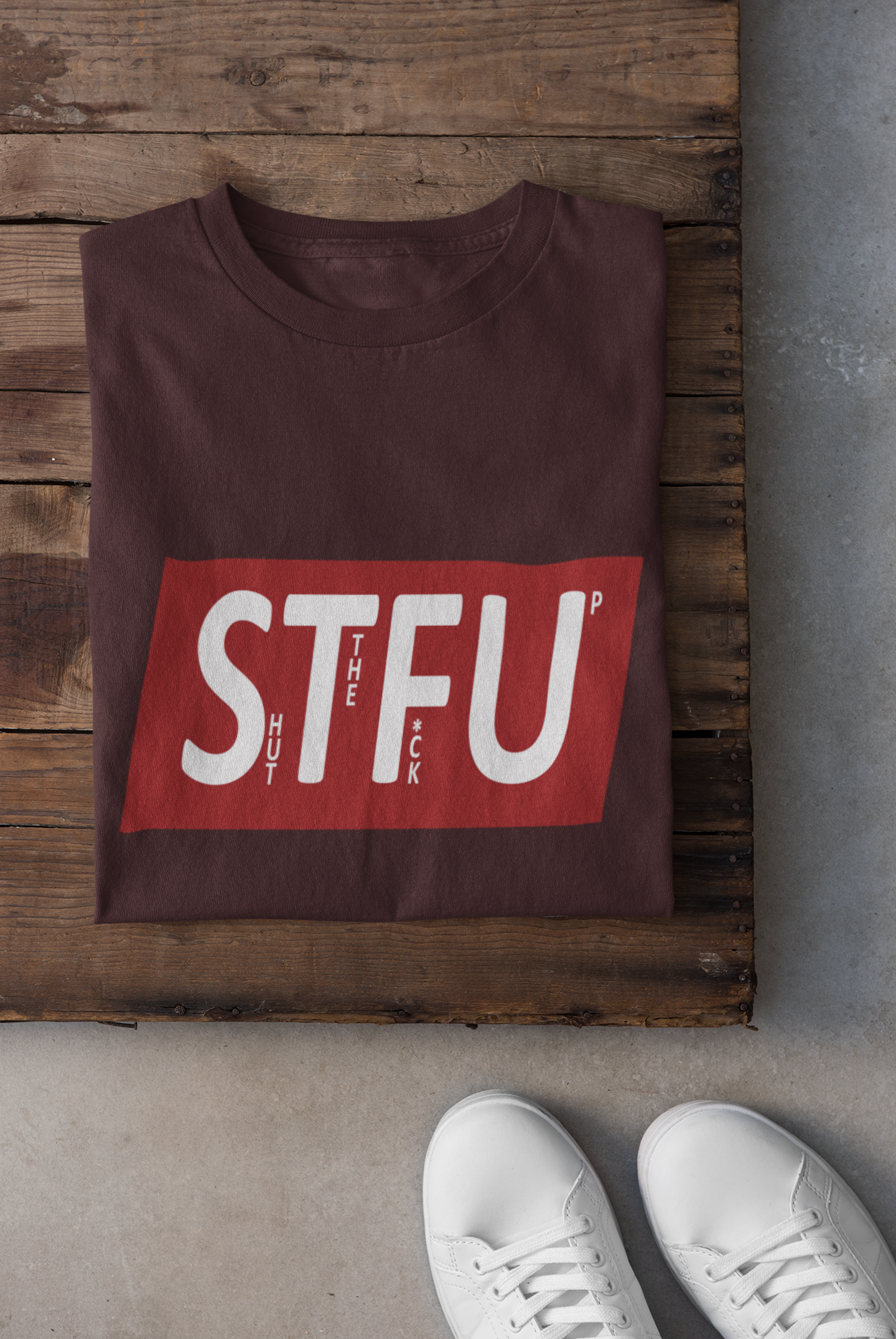 Shut The Fuss Up Mens Half Sleeves T-shirt- FunkyTeesClub